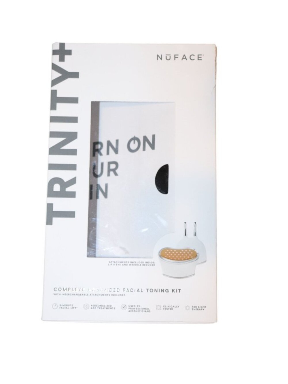 NuFACE Trinity+ Advanced Facial Toning ATTACHMENTS ONLY and Creams